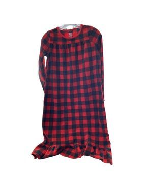 Carter's Girls Nightgown, Size 12-14, Red Plaid